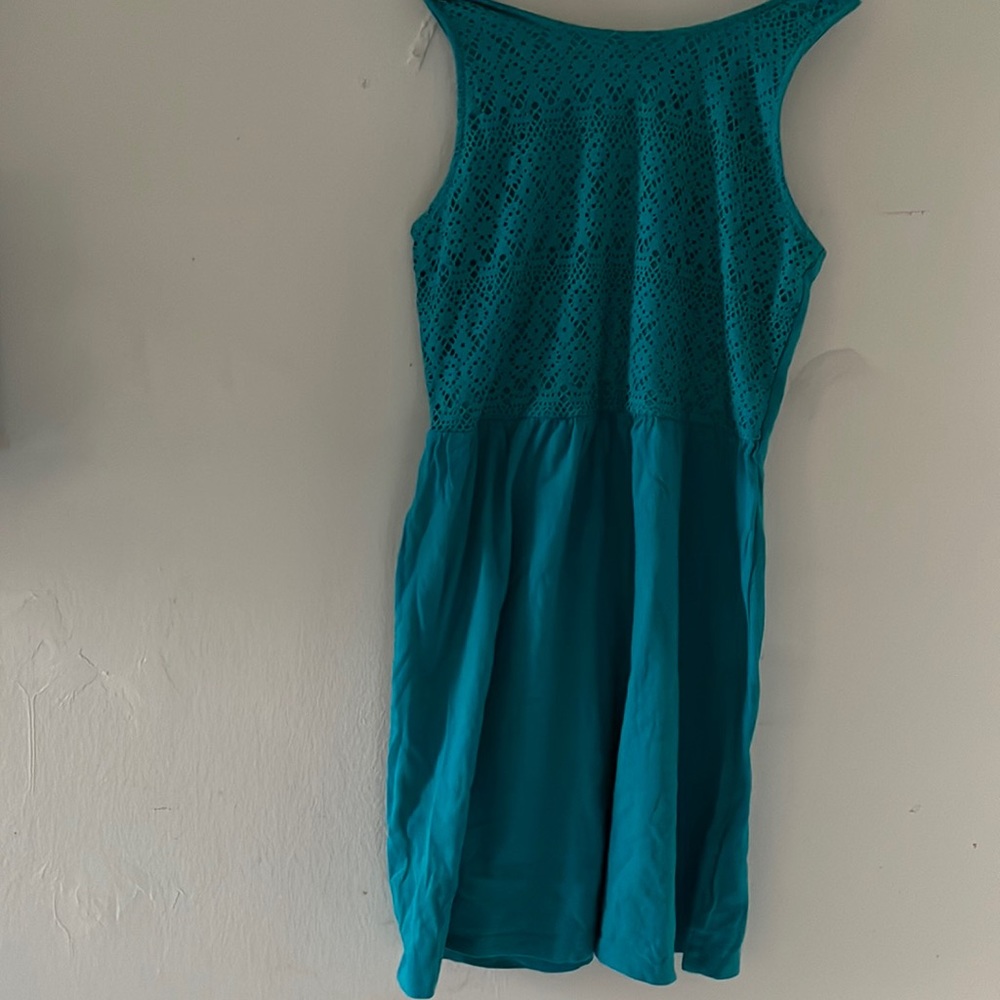 Dark blue dress